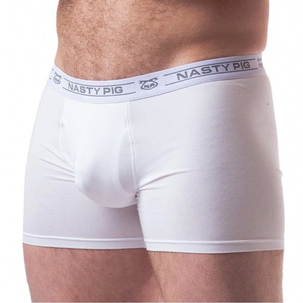 Nasty Pig Launch White Boxer Briefs - Picture 2 of 7